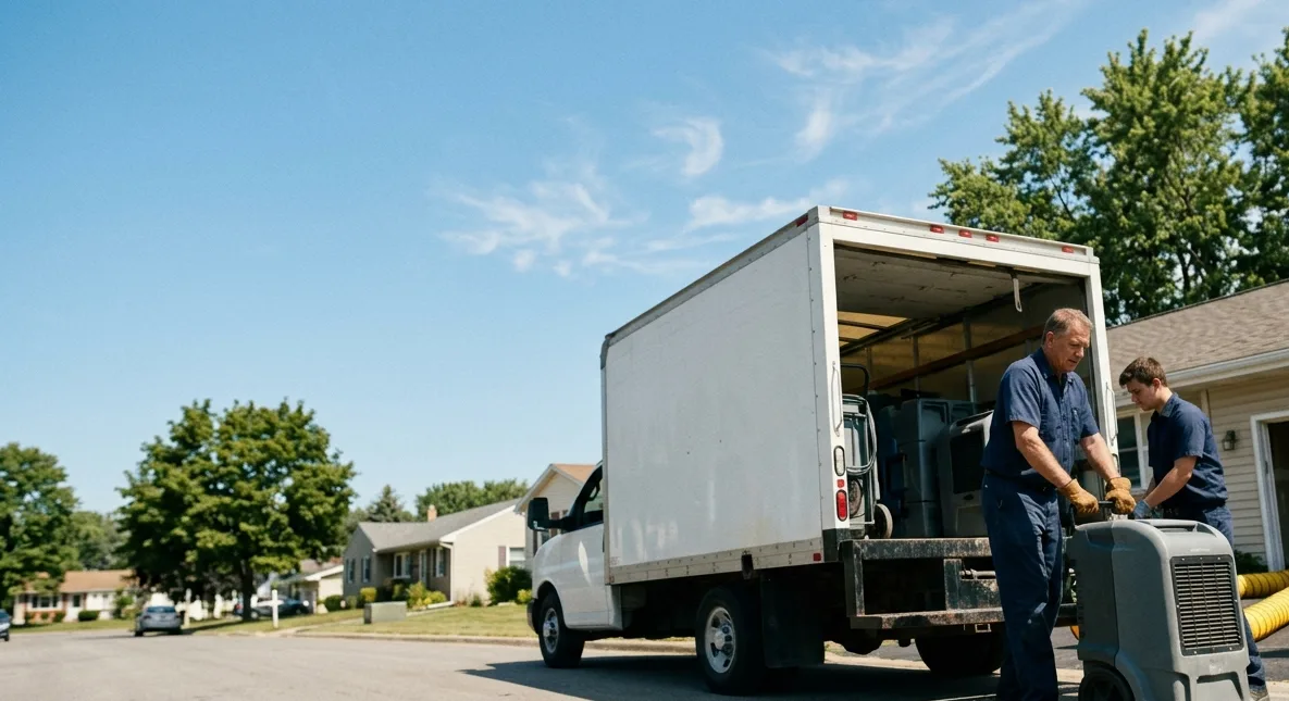 Water Damage Cleanup in Searsboro, IA near me